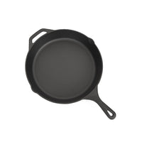 Thumbnail for Non-stick Frying Pan Cast Iron Steak Skillet Round BBQ Grill Cookware 30cm