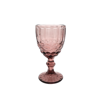 Thumbnail for Faubourg Embossed Wine Glass - 310ml purple