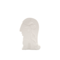 Thumbnail for Soie White Ceramic Vase