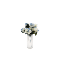 Thumbnail for Faux Rose Bouquet Stem blue