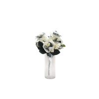 Thumbnail for Faux Rose Bouquet Stem grey