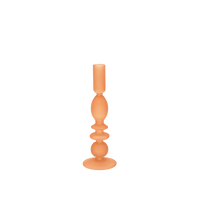 Thumbnail for Ice Land Matte Glass Candle Holder orange