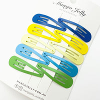 Thumbnail for MANGO JELLY Everyday Snap Hair Clips (5cm) - Oz - Twin Pack