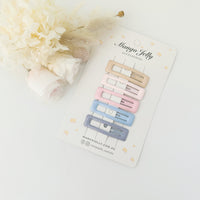 Thumbnail for MANGO JELLY Butter Cream Hair Clips Collection - Ice cream Bar clips - One Pack