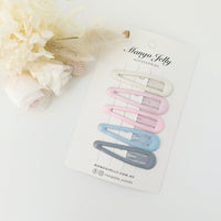 Thumbnail for MANGO JELLY Butter Cream Hair Clips Collection - Ice cream Classic - One Pack