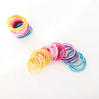 Thumbnail for MANGO JELLY Kids Hair Ties (3cm) - Classic Summer Bright - One Pack