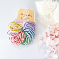 Thumbnail for MANGO JELLY Kids Hair Ties (3cm) - Classic Candy - Six Pack