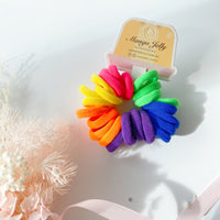 Thumbnail for MANGO JELLY Metal Free Hair Ties (3cm) - Retro 24P -Twin Pack