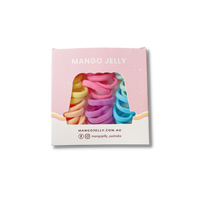 Thumbnail for MANGO JELLY Metal Free Hair Ties (3cm) - Classic Pastel 36P - One Pack