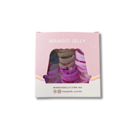 Thumbnail for MANGO JELLY Metal Free Hair Ties (3cm) - Magic Purple 36P - One Pack