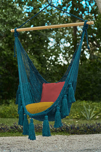 Thumbnail for Deluxe Hammock Swing Chair in Plain in Bondi Colour