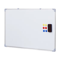 Thumbnail for Magnetic Whiteboard 60x90cm Erase Board Marker Eraser Tray Home Office School
