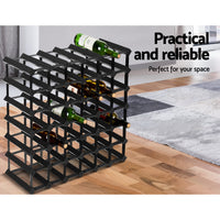 Thumbnail for Artiss Wine Rack 42 Bottle Black