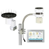 Thumbnail for Devanti Weather Station Ultrasonic Anemometer Outdoor WiFi Rain Gauge Solar