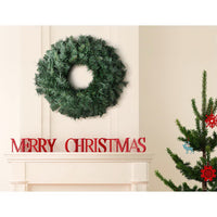 Thumbnail for Jingle Jollys 60cm Christmas Wreath Garland Xmas Decorations Wedding Party