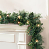 Thumbnail for Jingle Jollys 1.8m Christmas Garland with LED lights Party Xmas Decorations