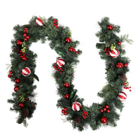 Thumbnail for Jingle Jollys 2.7m Christmas Garland with Decorations Xmas Wedding Party