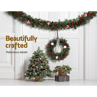 Thumbnail for Jingle Jollys 2.7m Christmas Garland with Decorations Xmas Wedding Party