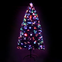 Thumbnail for Jingle Jollys 1.2m Christmas Tree Optic Fibre LED Xmas tree Multi Colour