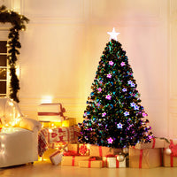 Thumbnail for Jingle Jollys 1.2m Christmas Tree Optic Fibre LED Xmas tree Multi Colour