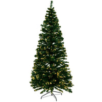 Thumbnail for Jingle Jollys 1.8m Christmas Tree Optic Fibre LED Xmas tree Warm White