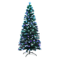 Thumbnail for Jingle Jollys Christmas Tree 2.1M 7FT LED Xmas Multi Colour Lights Optic Fibre