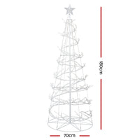 Thumbnail for Jingle Jollys Christmas Tree 1.8M 6FT LED Xmas Decoration Cold White Lights
