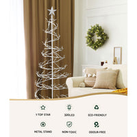 Thumbnail for Jingle Jollys Christmas Tree 1.8M 6FT LED Xmas Decoration Cold White Lights