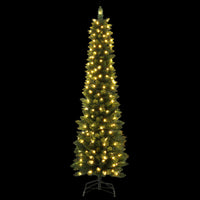 Thumbnail for Jingle Jollys Christmas Tree 1.8m Pre-Lit 200 LED Lights Xmas Tree Decorations