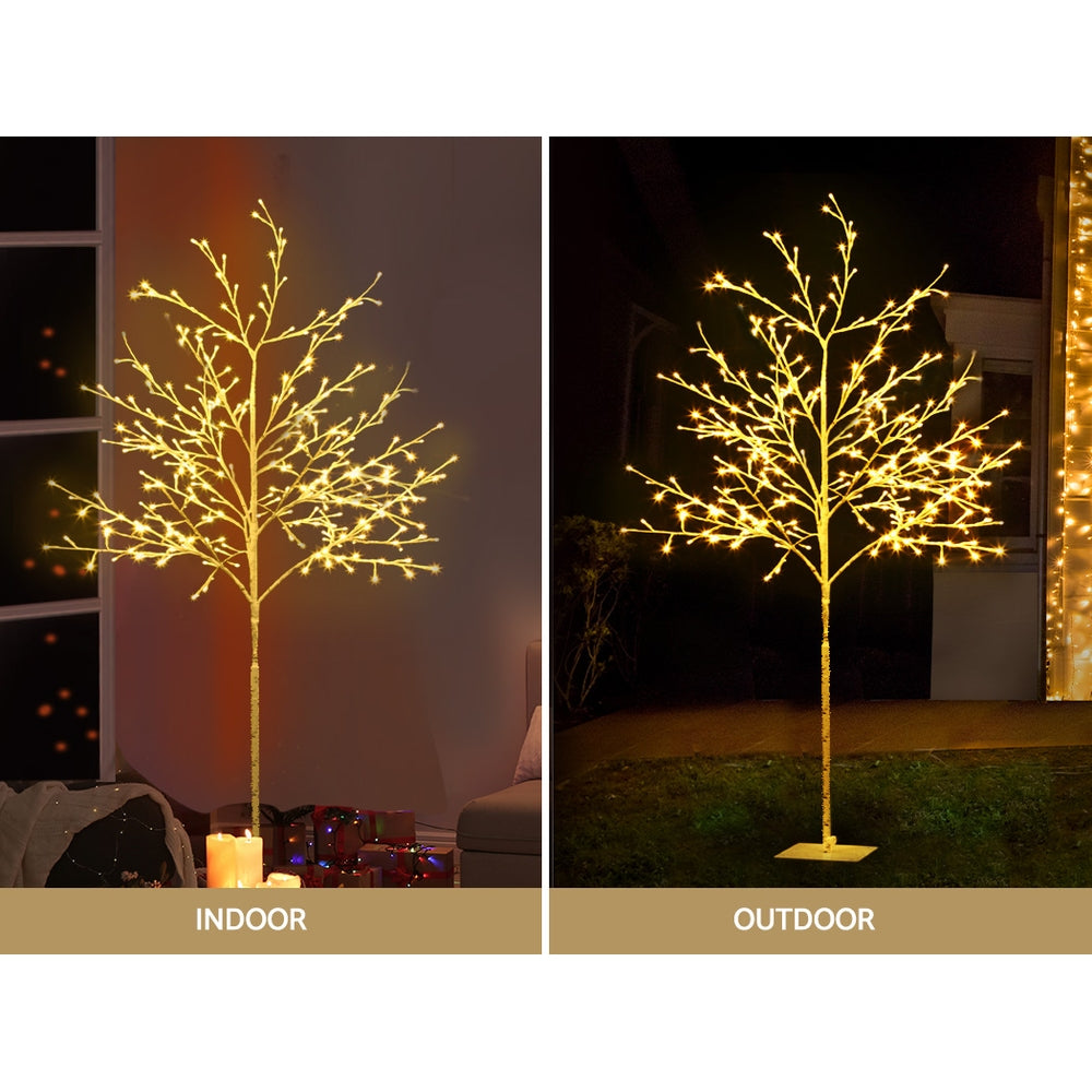 Jingle Jollys Christmas Tree 1.5M 304 LED Lights Xmas Tree Decor Warm White