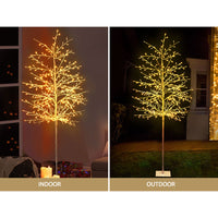 Thumbnail for Jingle Jollys Solar Christmas Tree 2.1m Twigs 480 LED Lights Xmas Tree