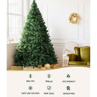 Thumbnail for Jingle Jollys Christmas Tree 1.8m Xmas Tree Decorations 874 LED 8 Light Mode
