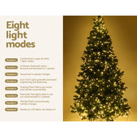 Thumbnail for Jingle Jollys Christmas Tree 1.8m Xmas Tree Decorations 874 LED 8 Light Mode