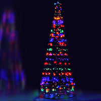 Thumbnail for Jingle Jollys Solar Christmas Tree 3.6M 400 LED Xmas Tree Decor 8 Light Modes