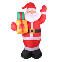 Thumbnail for Jingle Jollys Christmas Inflatable Santa 2.4M Illuminated Decorations