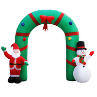 Thumbnail for Jingle Jollys Christmas Inflatable Archwary 2.8M Illuminated Decorations