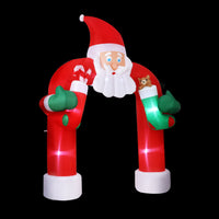 Thumbnail for Jingle Jollys Christmas Inflatable Santa Archway 2.3M Outdoor Decorations Lights