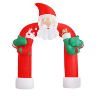 Thumbnail for Jingle Jollys Christmas Inflatable Santa Archway 2.3M Outdoor Decorations Lights