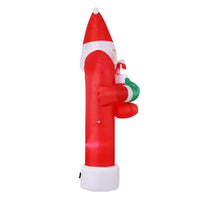 Thumbnail for Jingle Jollys Christmas Inflatable Santa Archway 2.3M Outdoor Decorations Lights
