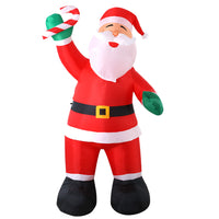 Thumbnail for Jingle Jollys Christmas Inflatable Santa 3M Illuminated Decorations