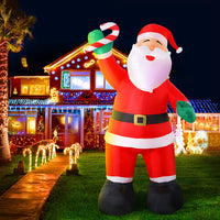 Thumbnail for Jingle Jollys Christmas Inflatable Santa 3M Illuminated Decorations