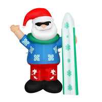 Thumbnail for Jingle Jollys Christmas Inflatable Santa 1.6M Illuminated Decorations