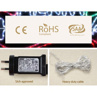 Thumbnail for Jingle Jollys Christmas Lights 96cm Merry Christmas 288 LED Decorations