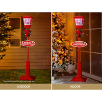 Thumbnail for Jingle Jollys 1.8M Christmas Lamp Post Lights LED Outdoor Decorations