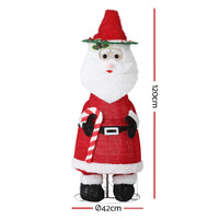 Thumbnail for Jingle Jollys Christmas Lights 96 LED 120cm Fairy Light Santa Decorations