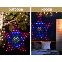 Thumbnail for Jingle Jollys Christmas Lights 130cm Snow 130 LED Decorations