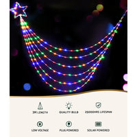 Thumbnail for Jingle Jollys 3M Solar Christmas Lights String Light 200 LED