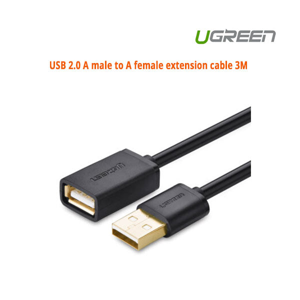 UGREEN USB 2.0 A male to A female extension cable 3M (10317)