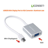 Thumbnail for UGREEN Mini Display Port to VGA Converter (10403)