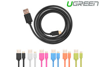 Thumbnail for UGREEN Micro USB Male to USB Male cable Gold-Plated - White 2M (10850)